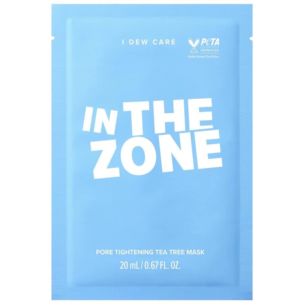 I DEW CARE In The Zone Pore Tightening Tea Tree Mask - Blue